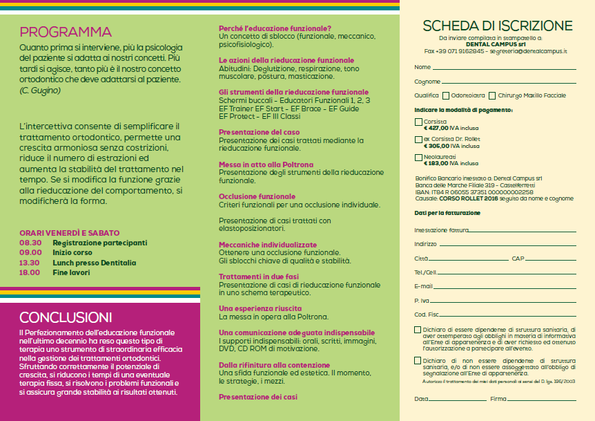 Locandina Corso Rollet 2