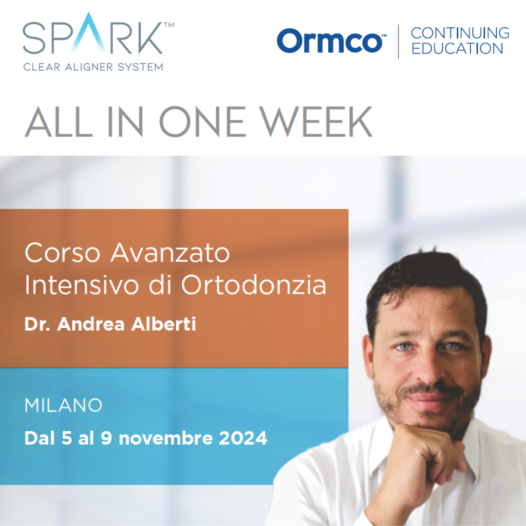 All in One Week – Corso Avanzato Intensivo di Ortodonzia 2024 – Dr. Andrea Alberti