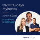 ORMCO Days Mykonos 2026 – corso di formazione ortodontica avanzata con Dr. Claudia Pinter, Dr. Federico Perrini e Dr. Andrea Alberti