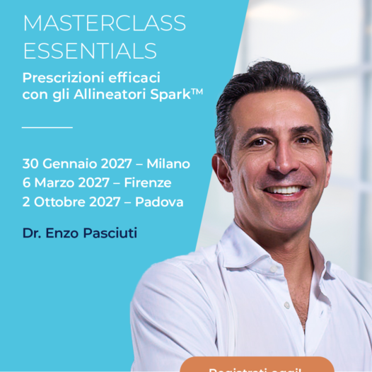 Masterclass Essentials – Prescrizioni efficaci con gli Allineatori SPARK™ – 2027 – Dr. Pasciuti